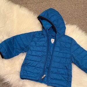 GAP kids Blue Puffer Jacket 18-24 months. Nice lightweight jacket